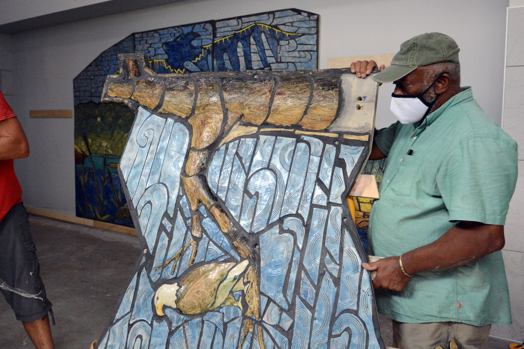 Little Eagle Arts Foundation mural for Baraboo middle school